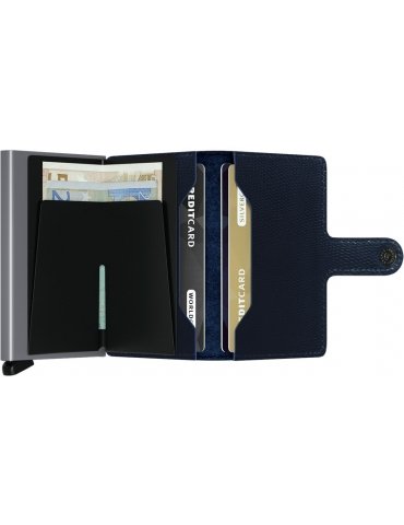 Portacarte Secrid Miniwallet Rango Blue-Titanium