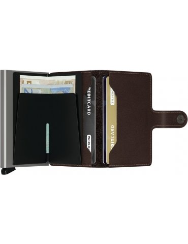 Portacarte Secrid Miniwallet Original Dark Brown