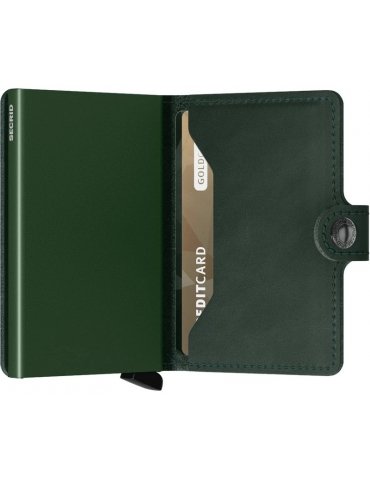 Portacarte Secrid Miniwallet Original Green