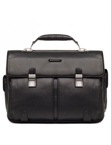 Cartella Piquadro Modus 2 Chiusure Nera