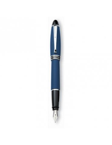 Stilografica Aurora Ipsilon Resina Satin Finiture Cromate