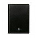 Custodia per Passaporto Montblanc Meisterstuck Pelle Nera