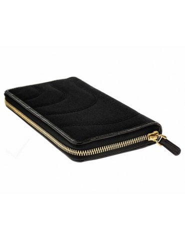 Portafoglio Montblanc Starisma Pamina M Tessuto Nero