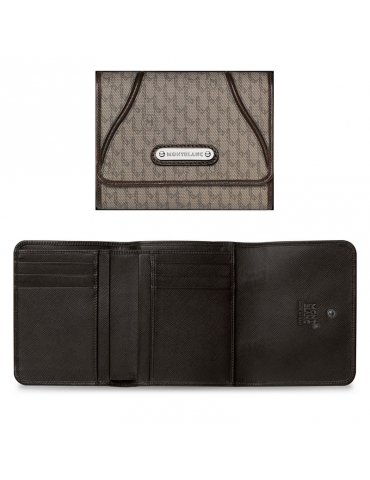 Portafoglio Montblanc Donna Mini Beige/Marroncino