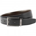 Cintura Montblanc Reversibile Nera/Marrone