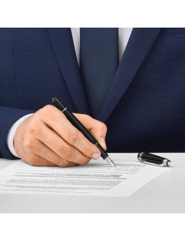 Penna Stilografica Montblanc Classique UNICEF Platino