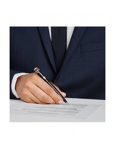 Penna a Sfera Montblanc Heritage Rouge et Noir 114724 - Mega 1941