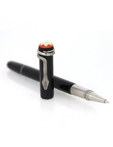 Roller Montblanc Heritage Rouge et Noir 114723 - Mega 1941