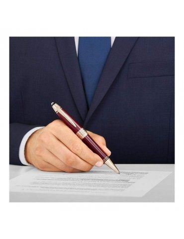 Penna Sfera Montblanc Great Characters John F. Kennedy Edizione Speciale Bordeaux