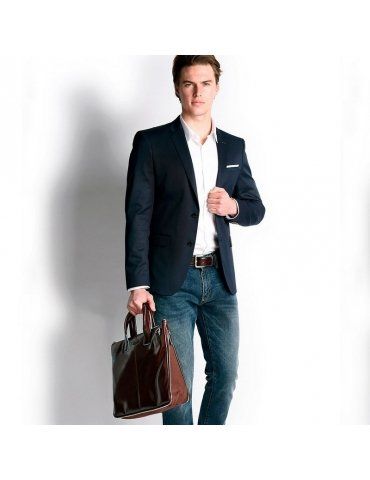 Cartellina Piquadro sottile espandibile porta computer e porta iPad CA4021B2 - Mega 1941