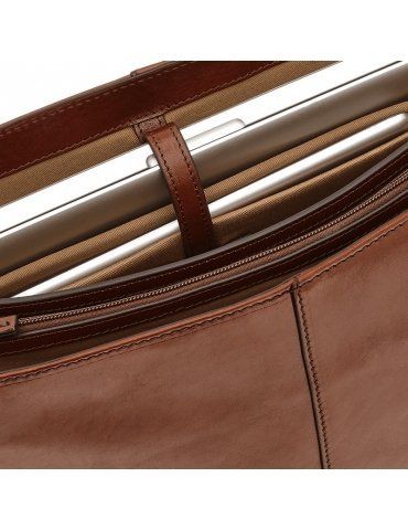 Cartella The Bridge Vespucci Marrone