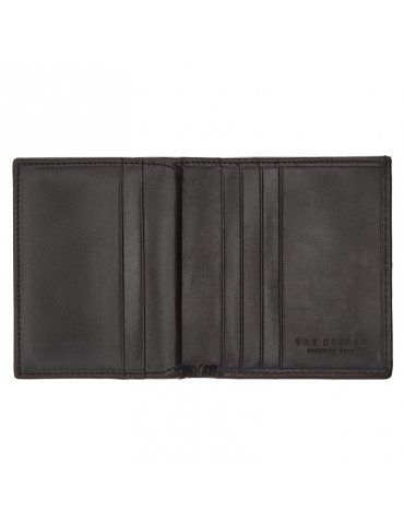 Portafoglio Uomo The Bridge Vespucci 8 Scomparti Nero