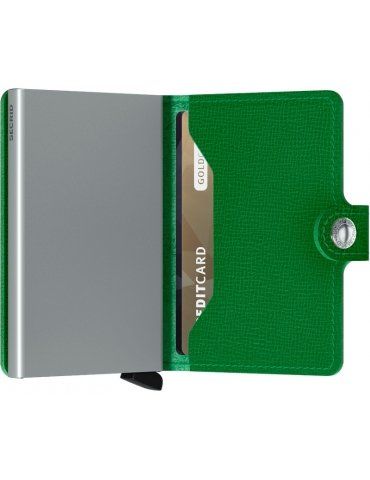 Portacarte Secrid Miniwallet Cisple Light Green
