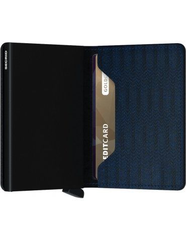 Portacarte Secrid Slimwallet Dash Navy