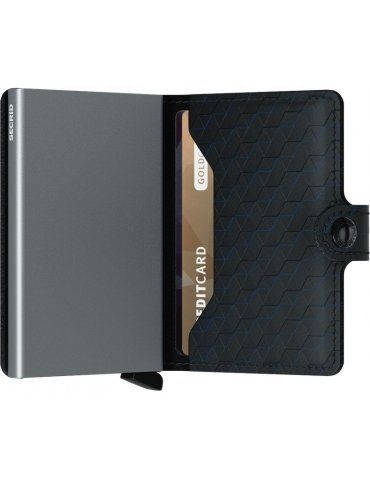 Portacarte Secrid Miniwallet Yard Black
