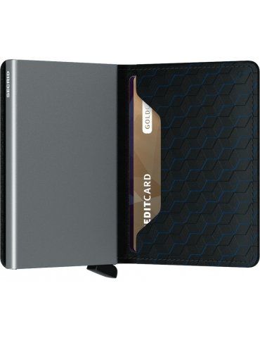 Portacarte Secrid Slimwallet Perforated Cognac