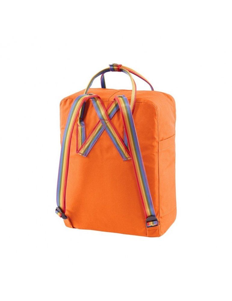 Zaino Fjallraven Kanken Rainbow Burnt Orange