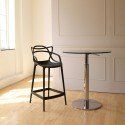 Sgabello Kartell Masters Stool Bianco