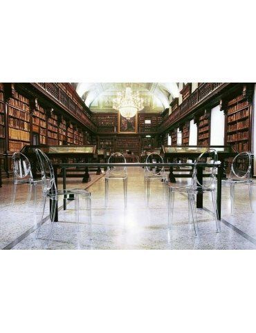 Sedia Kartell Victoria Ghost Cristallo