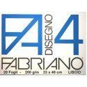 Blocco Fabriano F4 797 Liscio 33x48 219 - Mega 1941