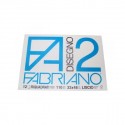 Blocco Fabriano F2 534 Riquadrato Liscio 33x48 216- Mega 1941