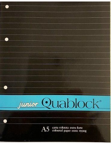 Ricambio Quablock A5 Fogli 1 Rigo Azzurro
