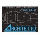 Album Nero Architetto Monoruvido  24x33 cm