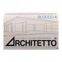 Album da Disegno Architetto F4 Liscio Squadrato 24x33 cm