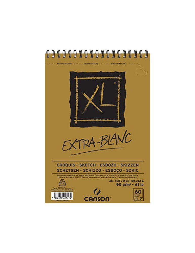 Sketchbook Canson XL ExtraBlanc A5