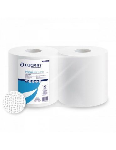 Rotolo Asciugatutto Lucart 800 Strappi 2 Veli Conf. 2 pz