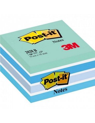 Blocco Adesivo Post-It 3M Colore Blu 76x76