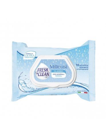 Salviette Fresh&Clean Milleusi Confezione 20 pezzi
