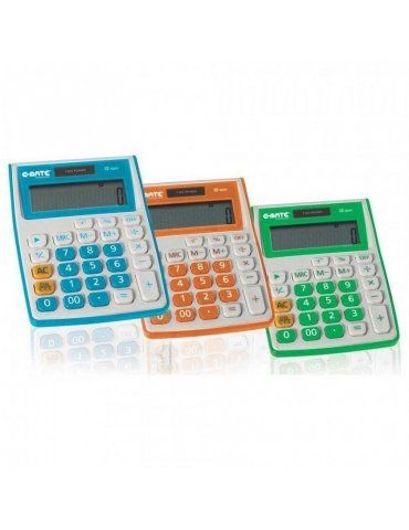 Calcolatrice Scientifica E-Mate Pool Over da Tavolo 12 Cifre