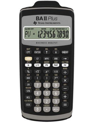 Calcolatrice Finanziaria Texas Instruments BA-II-PLUS