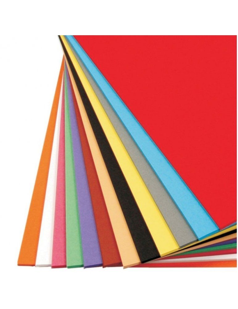 Carta E Cartoncino Colorato A3 240g/m² - Confezione Da 30 Fogli Assortiti - Made In UK - 4