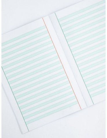 Quaderno per Disgrafia One Color Rigatura C 4°-5° Elementare/Medie/Superiori