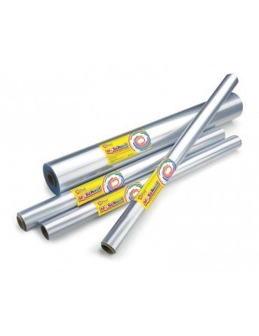 Rotolo PVC Trasparente Satinato Riplast MySchool per Plastificare 0,45X5 mt.