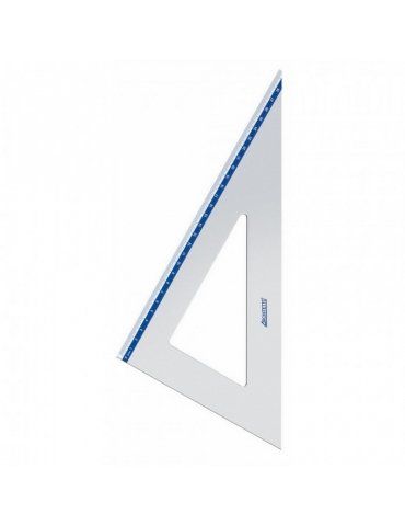 Squadra Architetto in Alluminio 45° 32 cm