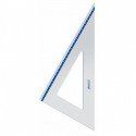 Squadra Architetto in Alluminio 45° 32 cm