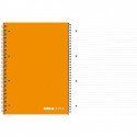 Quaderno Spiralato Tinta Unita con Fori Righe 1R A4