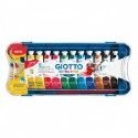 Colore a Tempera Giotto Extra Fine 12  tubetti da 12 ml.