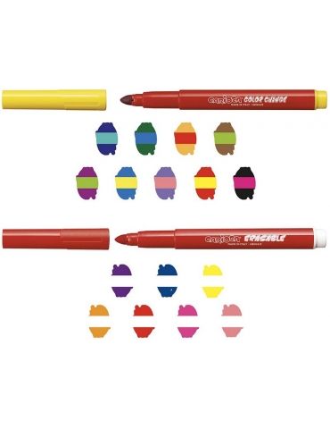 Pennarelli Colorati Carioca Magic Confezione 20 Colori