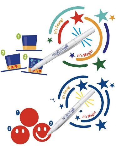 Pennarelli Colorati Carioca Magic Confezione 20 Colori