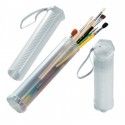 Tubo Portapennelli Lebez Telescopico in Plastica