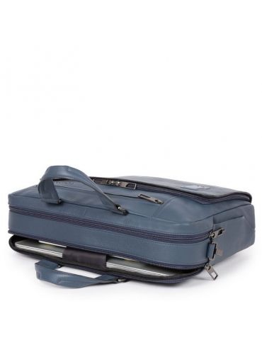 Cartella Piquadro Akron 2 Manici Blu