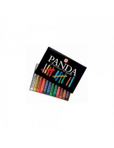 Pastelli a Olio Panda Talens Confezione 12 Colori