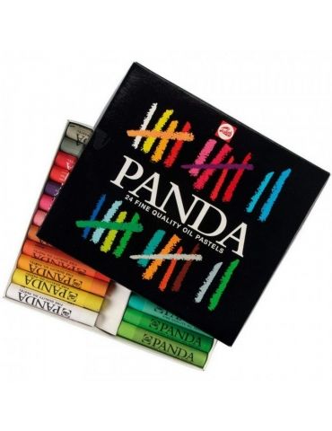 Pastelli a Olio Panda Talens Confezione 24 Colori