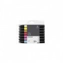 Promarker Winsor & Newton 2 Punte Set 12 Colori