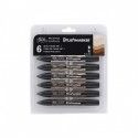 Brushmarker 2 Punte Winsor & Newton Skin Tones Set 6 Colori