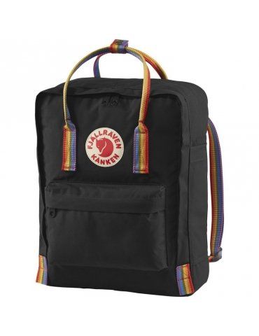 Zaino Fjallraven Kanken Rainbow Black